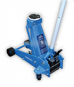 На сайте Трейдимпорт можно недорого купить Домкрат подкатной гаражный Trommelberg XRD0702B, нагрузка 3 т. 